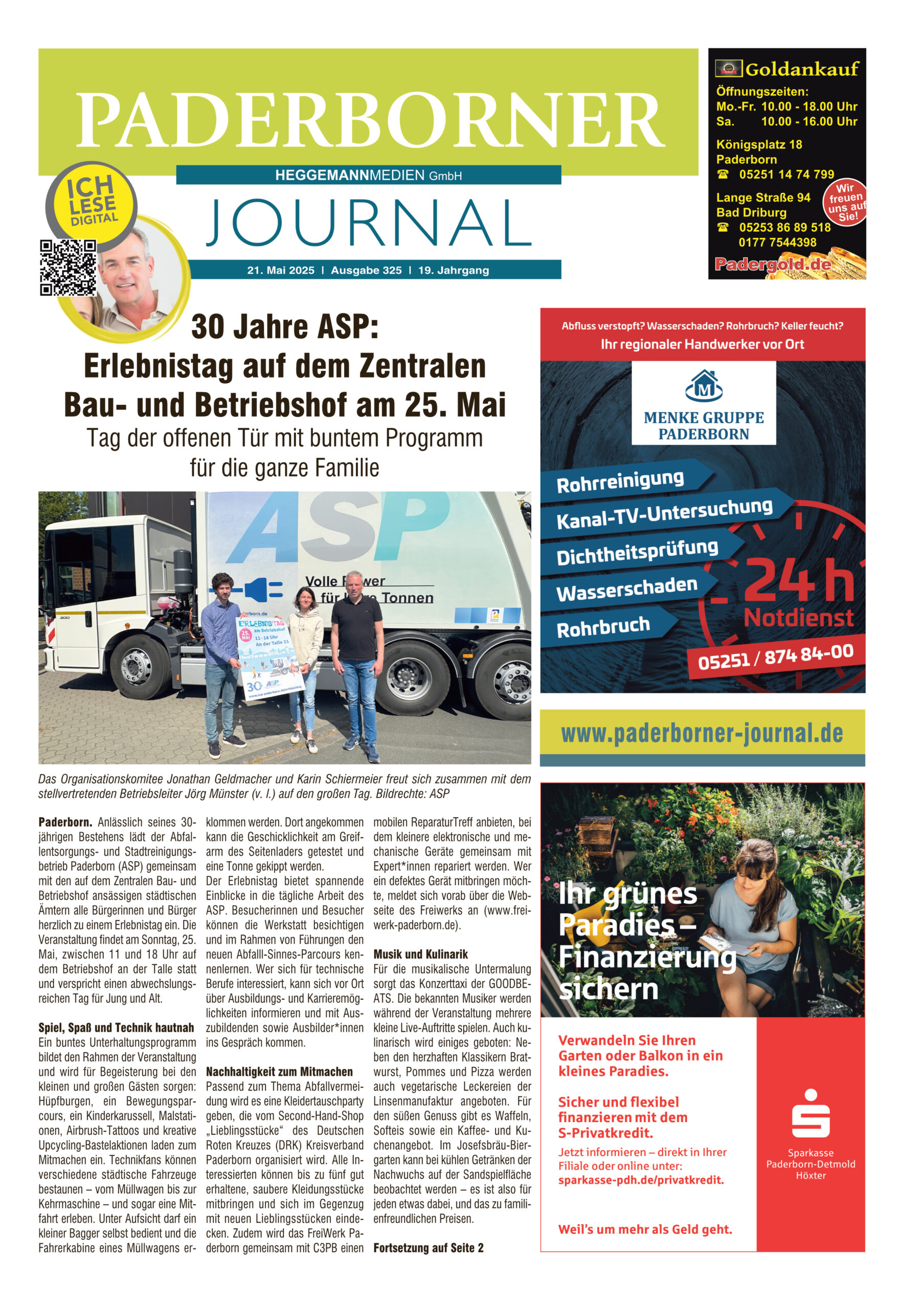 Paderborner Journal Ausgabe 325