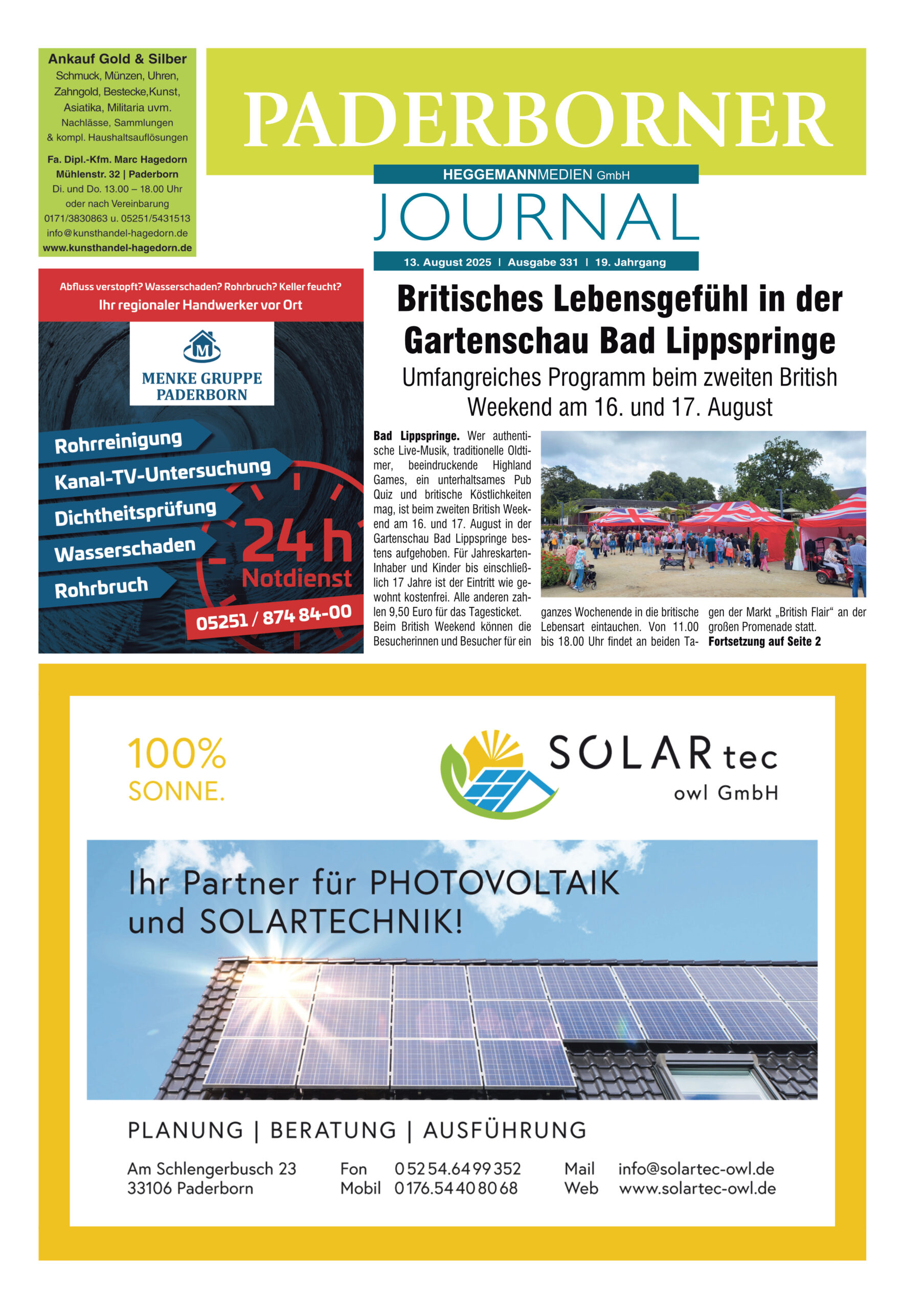 Paderborner Journal Ausgabe 331