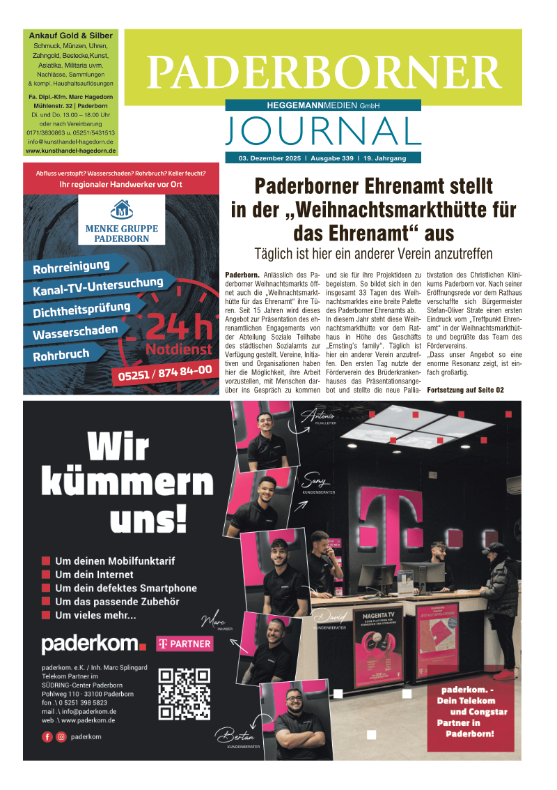 Paderborner Journal Ausgabe 339 Paderborner Journal Ausgabe 339