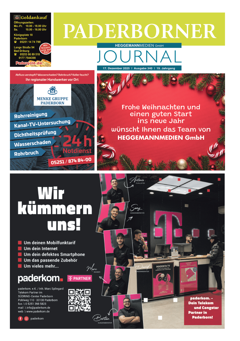 Paderborner Journal Ausgabe 340 Paderborner Journal Ausgabe 340
