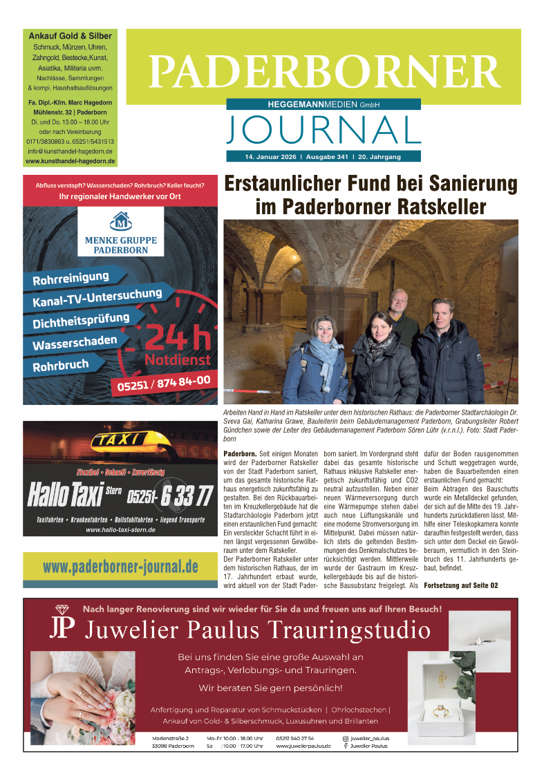 PJ 341 vom 14.01.2026