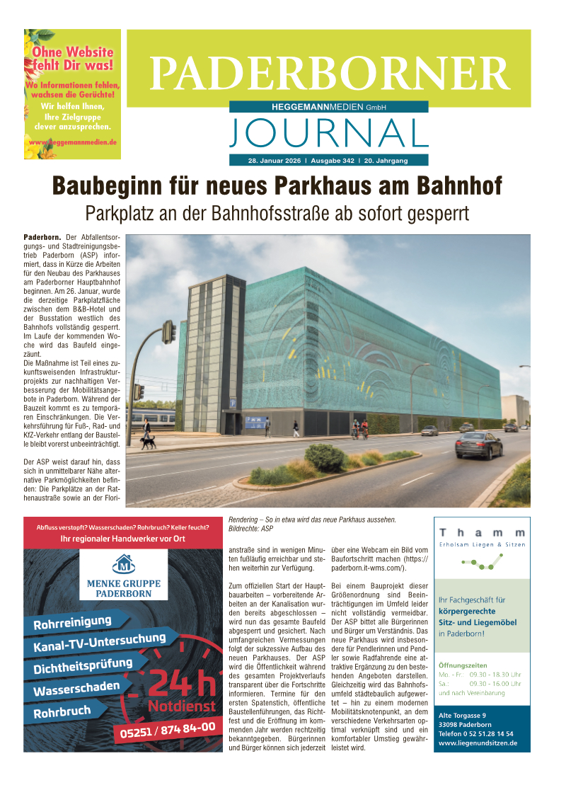 Paderborner Journal Ausgabe 342 Paderborner Journal Ausgabe 342